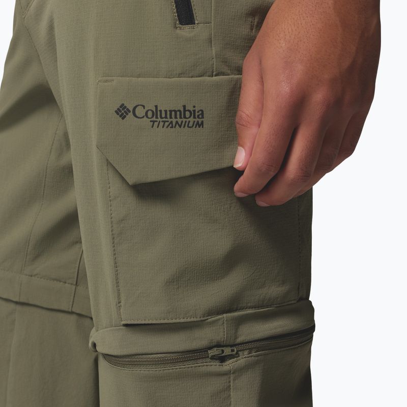 Spodnie trekkingowe męskie Columbia Silver Ridge Elite Convertible stone green 8