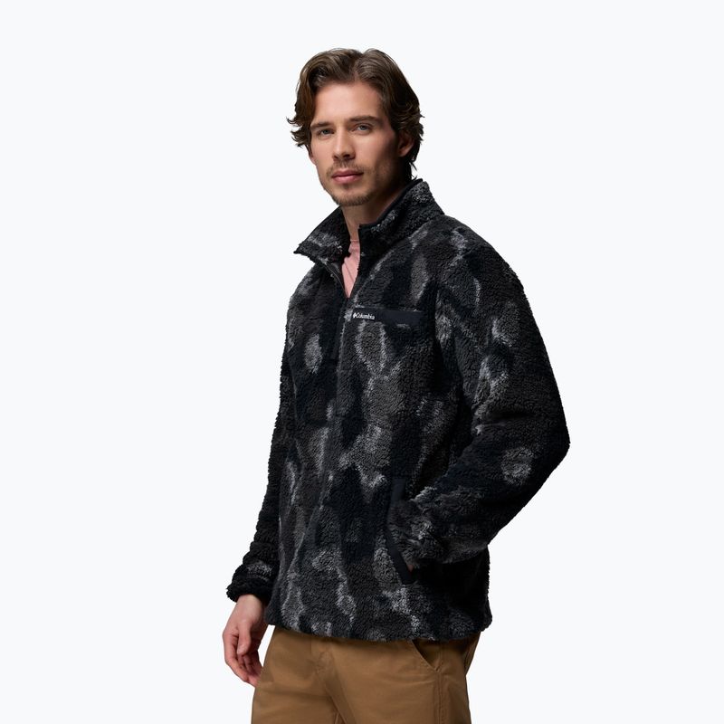 Bluza męska Columbia Rugged Ridge High Pile Half Zip black treebark 4