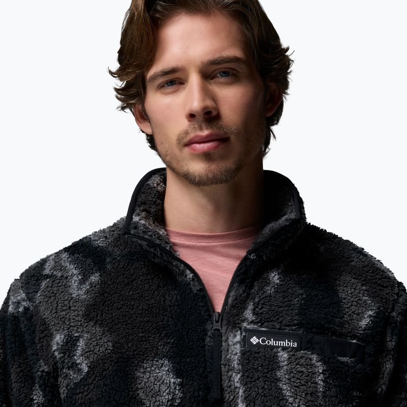 Bluza męska Columbia Rugged Ridge High Pile Half Zip black treebark 5