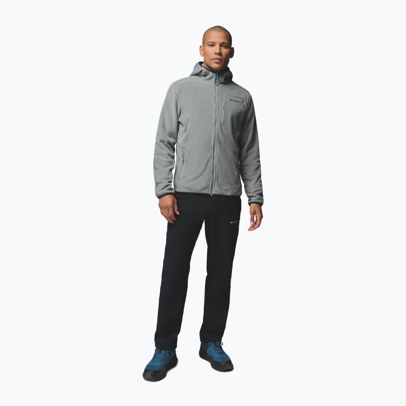 Bluza polarowa męska Columbia Pacific Arch 200 Hooded FZ Fleece Sedona Sage 2
