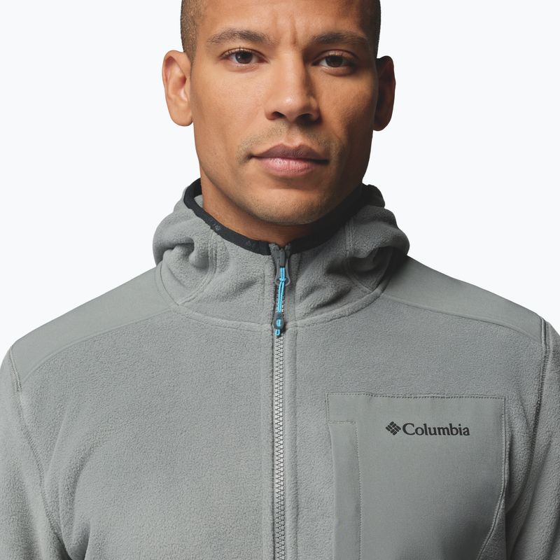 Bluza polarowa męska Columbia Pacific Arch 200 Hooded FZ Fleece Sedona Sage 6