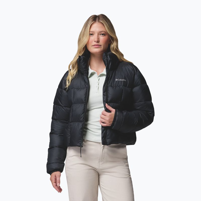 Kurtka ocieplana damska Columbia Puffect III Cropped black 4