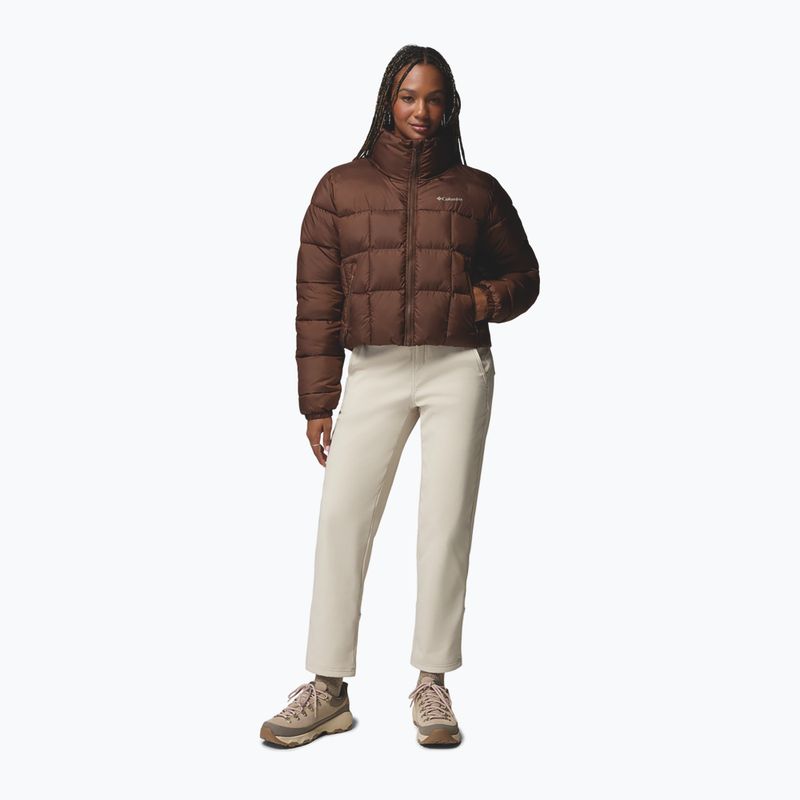 Kurtka ocieplana damska Columbia Puffect III Cropped tobacco 2