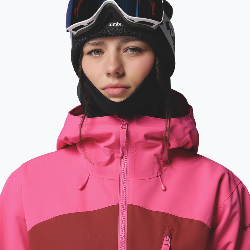 Kurtka snowboardowa damska Columbia Coreshot Anorak red oxide/nico 5