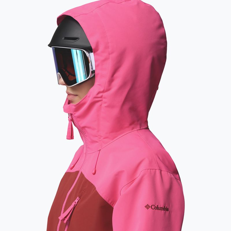 Kurtka snowboardowa damska Columbia Coreshot Anorak red oxide/nico 6