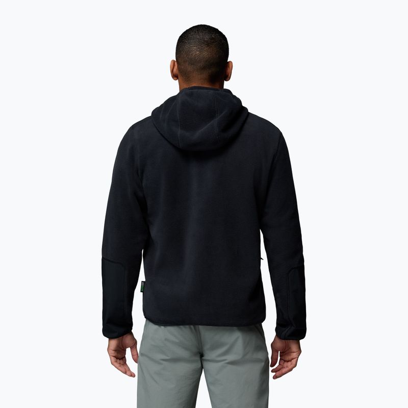 Bluza polarowa męska Columbia Pacific Arch 200 Hooded FZ Fleece Black 3