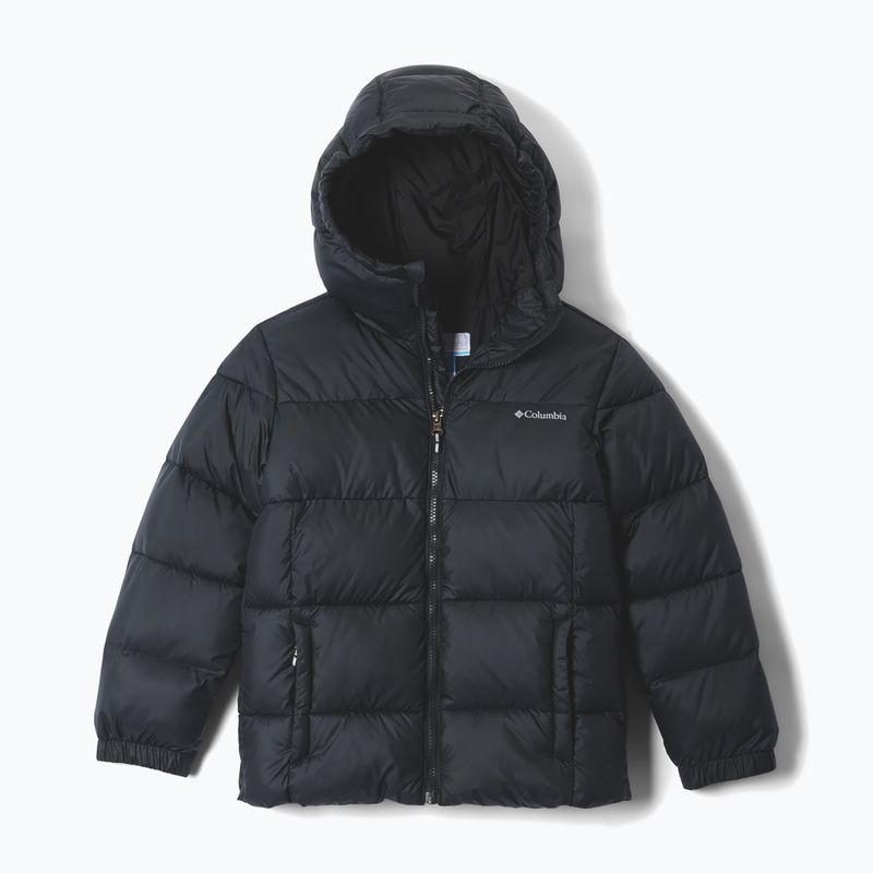 Kurtka ocieplana dziecięca Columbia Puffect Hooded Black
