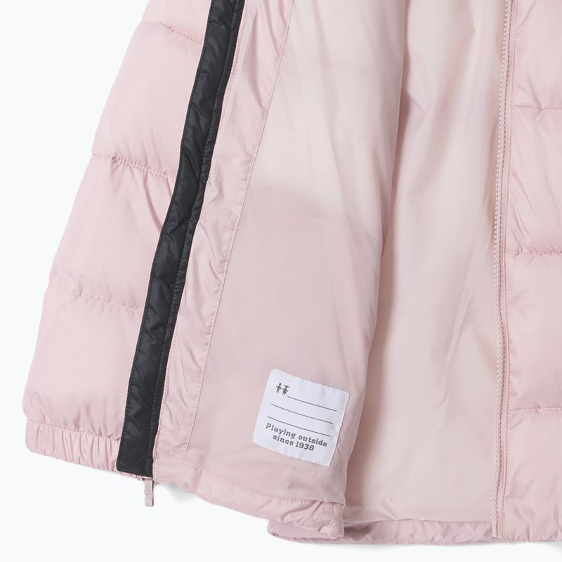 Kurtka ocieplana dziecięca Columbia Puffect Hooded Mineral Pink/Black 3