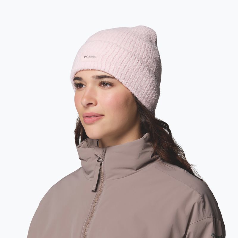 Czapka zimowa damska Columbia CSC Luxe Cuffed Beanie mineral pink 2