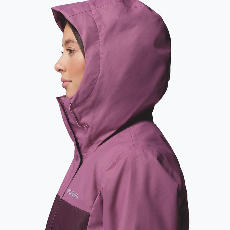 Kurtka 3w1 damska Columbia Hikebound II Interchange antique mauve/moonvista 10