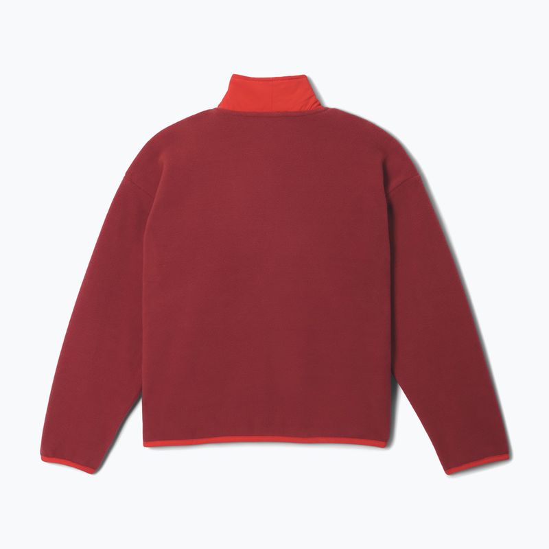 Bluza polarowa dziecięca Columbia Sequoia Grove Full Zip Fleece red oxide/super sonic 2
