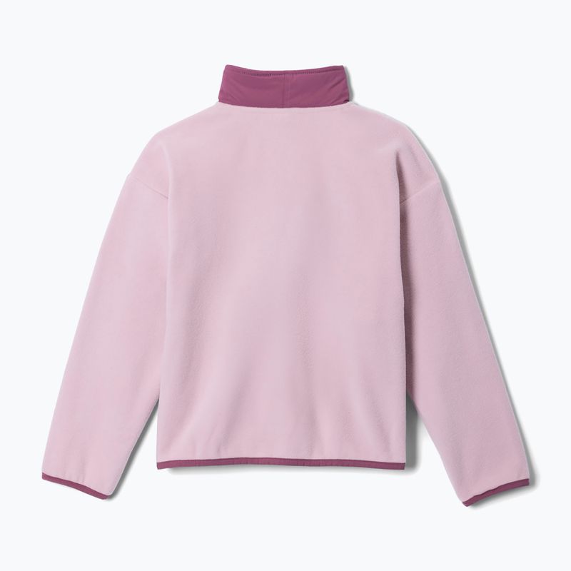 Bluza polarowa dziecięca Columbia Sequoia Grove Full Zip Fleece mineral pink/antique mauve 2