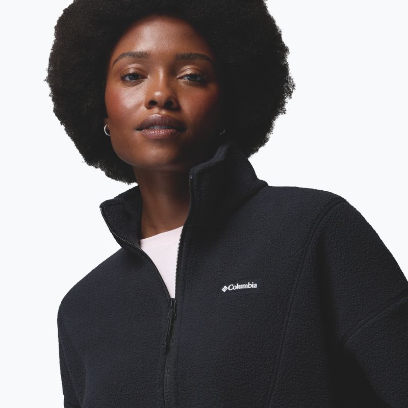 Bluza polarowa damska Columbia Timber Meadow MTR Fleece HZ black 5
