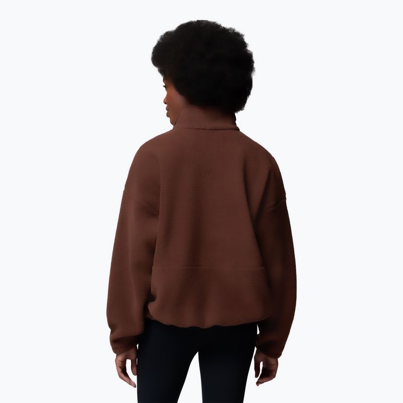 Bluza polarowa damska Columbia Timber Meadow MTR Fleece HZ tobacco 3