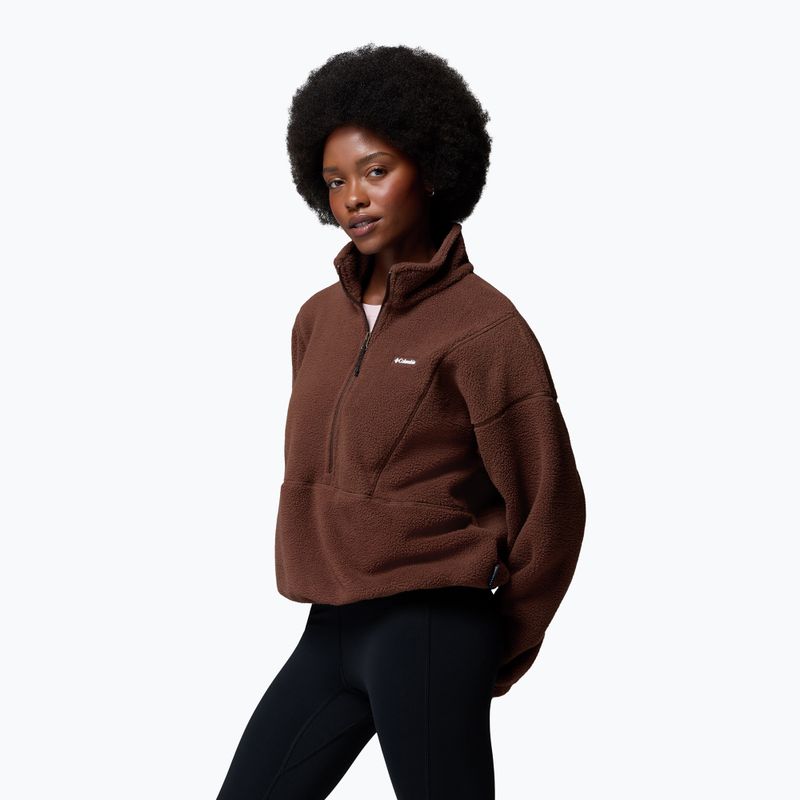 Bluza polarowa damska Columbia Timber Meadow MTR Fleece HZ tobacco 4