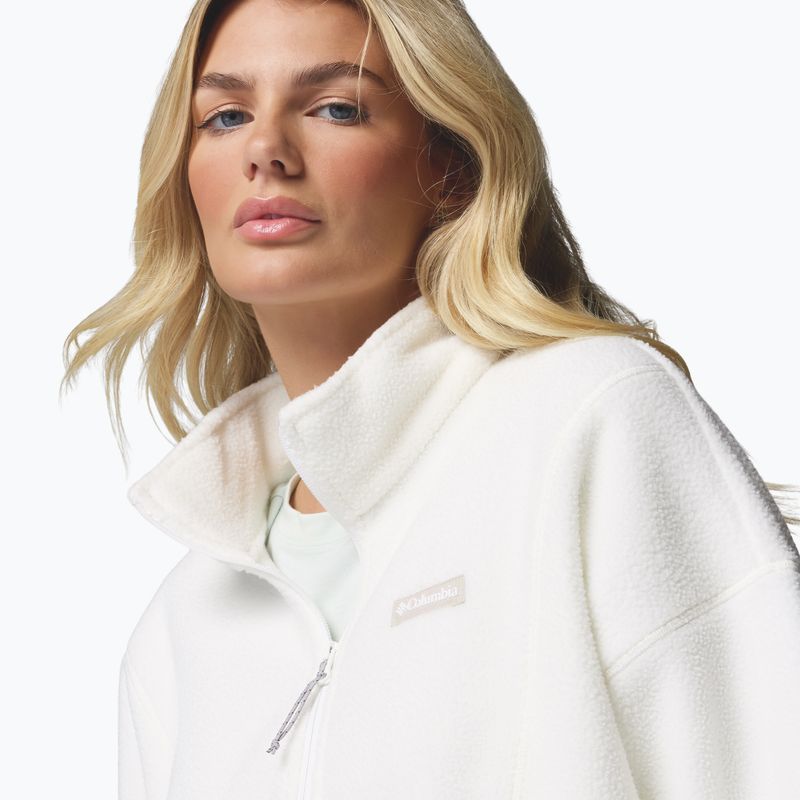 Bluza polarowa damska Columbia Timber Meadow MTR Fleece HZ sea salt 5
