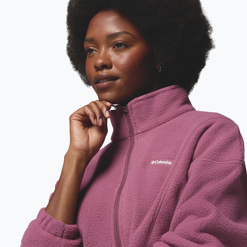 Bluza polarowa damska Columbia Timber Meadow MTR Fleece HZ antique mauve 5