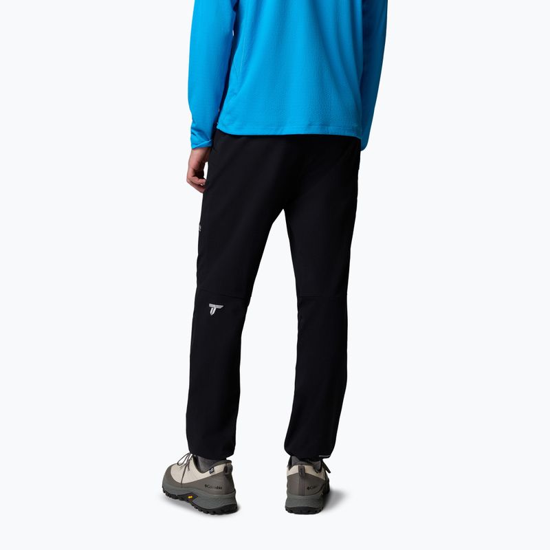 Spodnie softshell męskie Columbia Tennent Mountain Softshell black 3