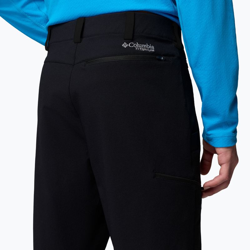 Spodnie softshell męskie Columbia Tennent Mountain Softshell black 6