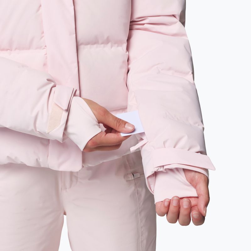 Kurtka narciarska damska Columbia Roffe Ridge Down Heat Seal powder pink 10