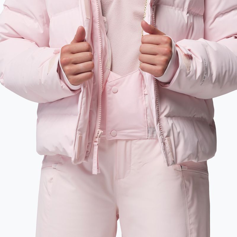 Kurtka narciarska damska Columbia Roffe Ridge Down Heat Seal powder pink 12