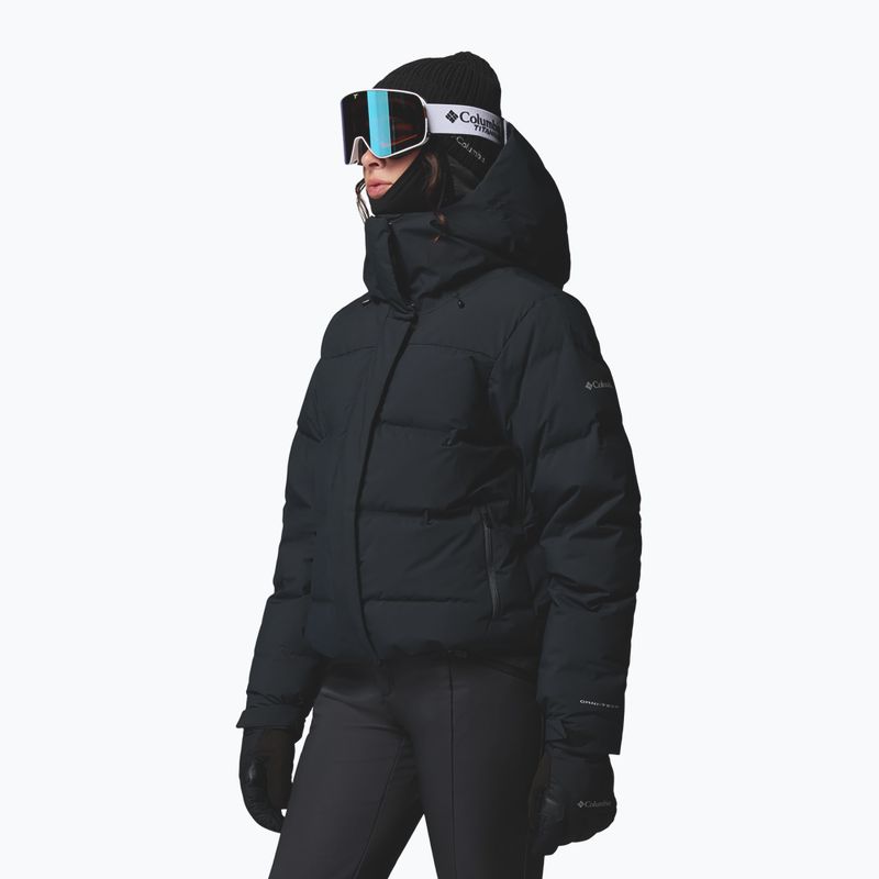 Kurtka narciarska damska Columbia Roffe Ridge Down Heat Seal black