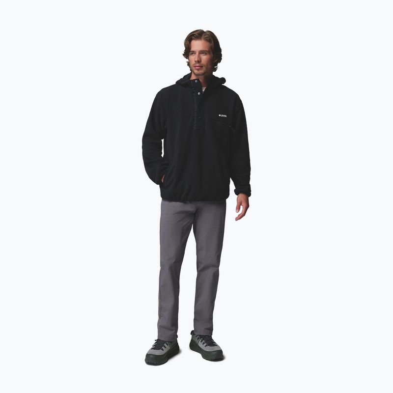 Bluza polarowa męska Columbia Helvetia II Hoodie Black 2
