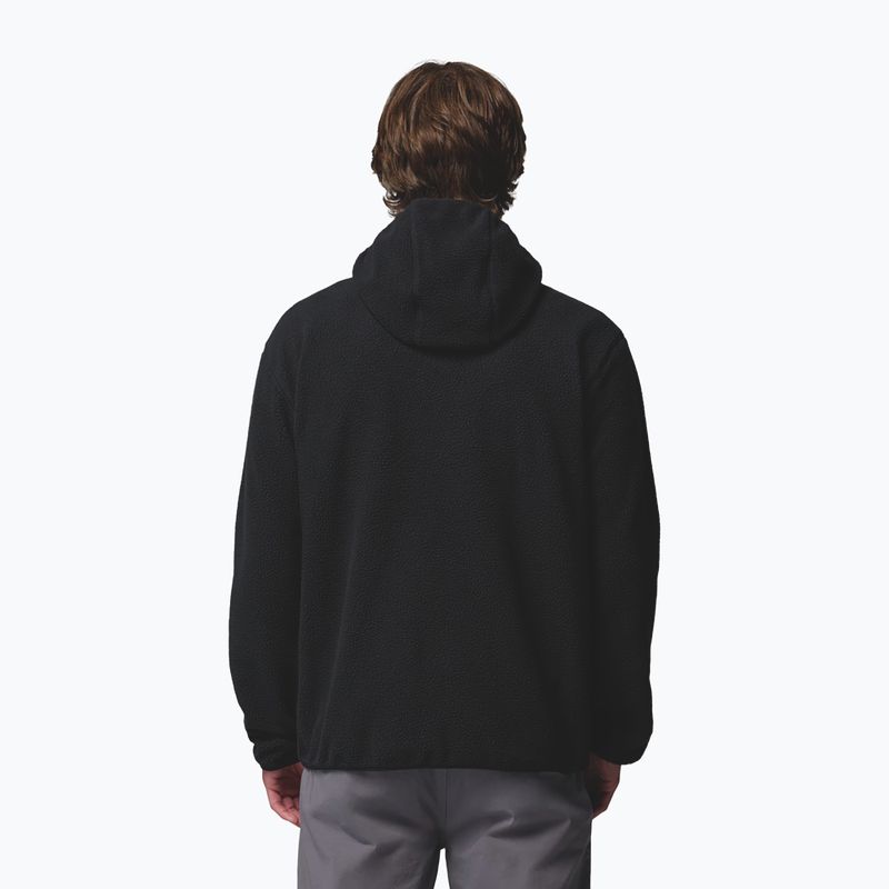 Bluza polarowa męska Columbia Helvetia II Hoodie Black 3