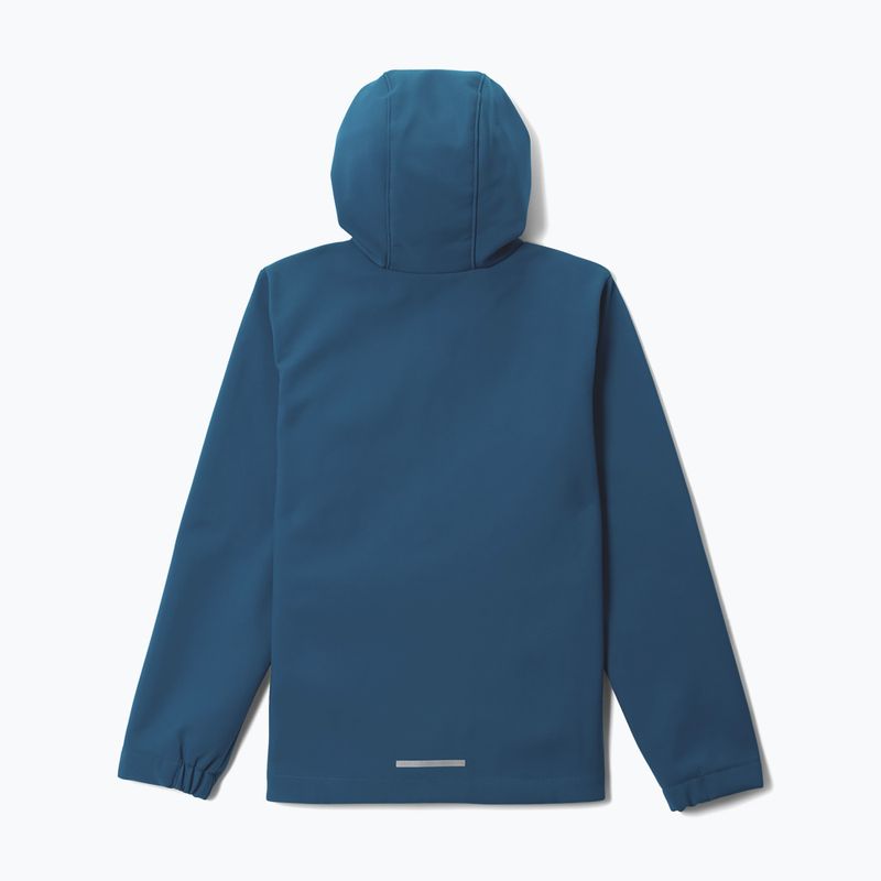 Kurtka softshell dziecięca Columbia Ascender Hooded Softshell phoenix blue 2