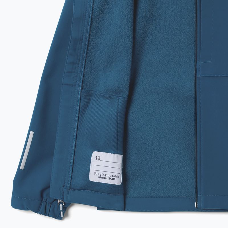 Kurtka softshell dziecięca Columbia Ascender Hooded Softshell phoenix blue 3