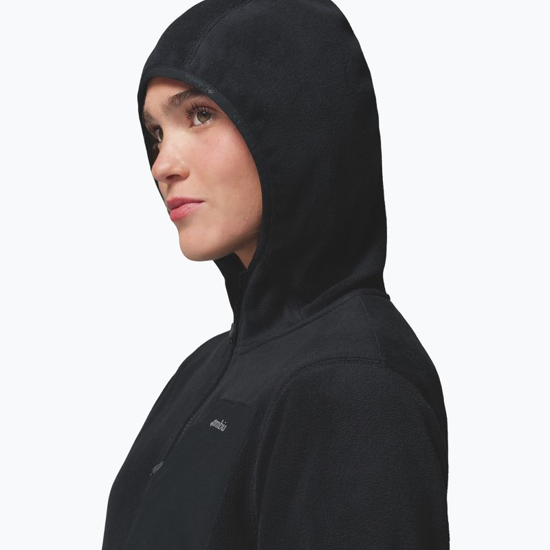 Bluza polarowa damska Columbia Pacific Arch 200 Hooded Full Zip Fleece Black 6