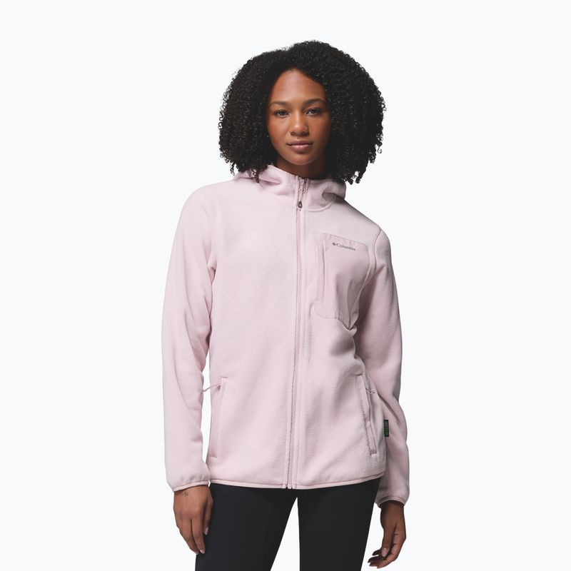 Bluza polarowa damska Columbia Pacific Arch 200 Hooded Full Zip Fleece mineral pink 4