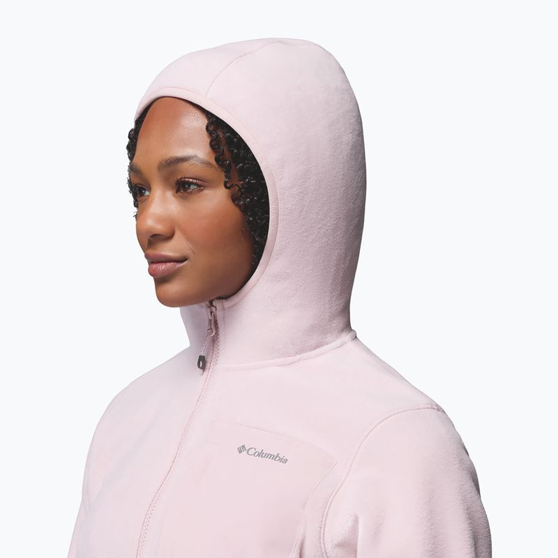 Bluza polarowa damska Columbia Pacific Arch 200 Hooded Full Zip Fleece mineral pink 8