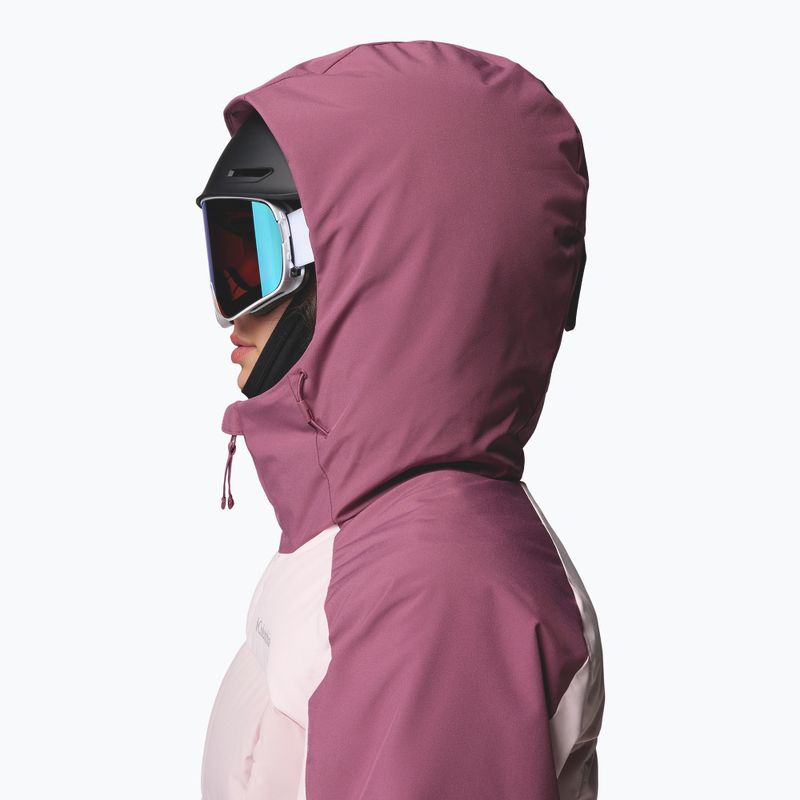 Kurtka narciarska damska Columbia Ava Alpine Puffer antique mauve/powder pink/mineral pink 6