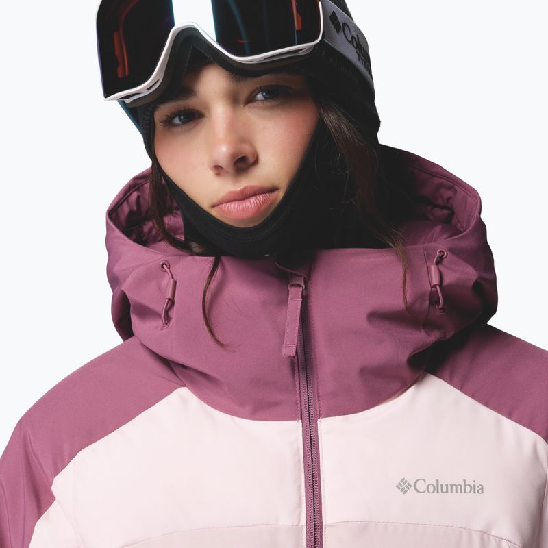 Kurtka narciarska damska Columbia Ava Alpine Puffer antique mauve/powder pink/mineral pink 7