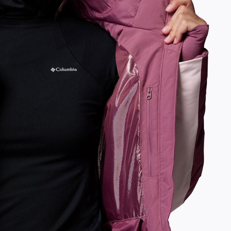 Kurtka narciarska damska Columbia Ava Alpine Puffer antique mauve/powder pink/mineral pink 10