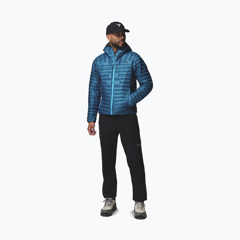 Kurtka puchowa męska Columbia Endevour Mountain Down Hooded phoenix blue 2