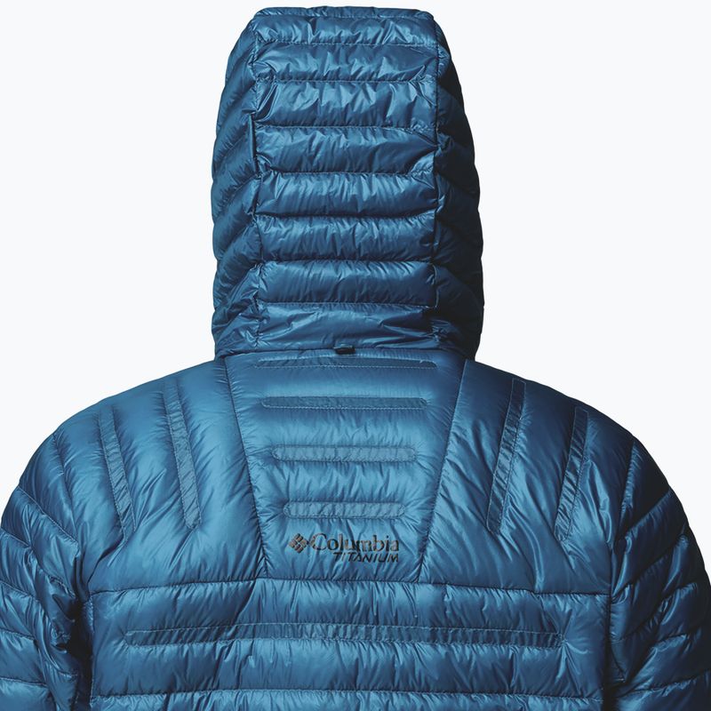 Kurtka puchowa męska Columbia Endevour Mountain Down Hooded phoenix blue 7