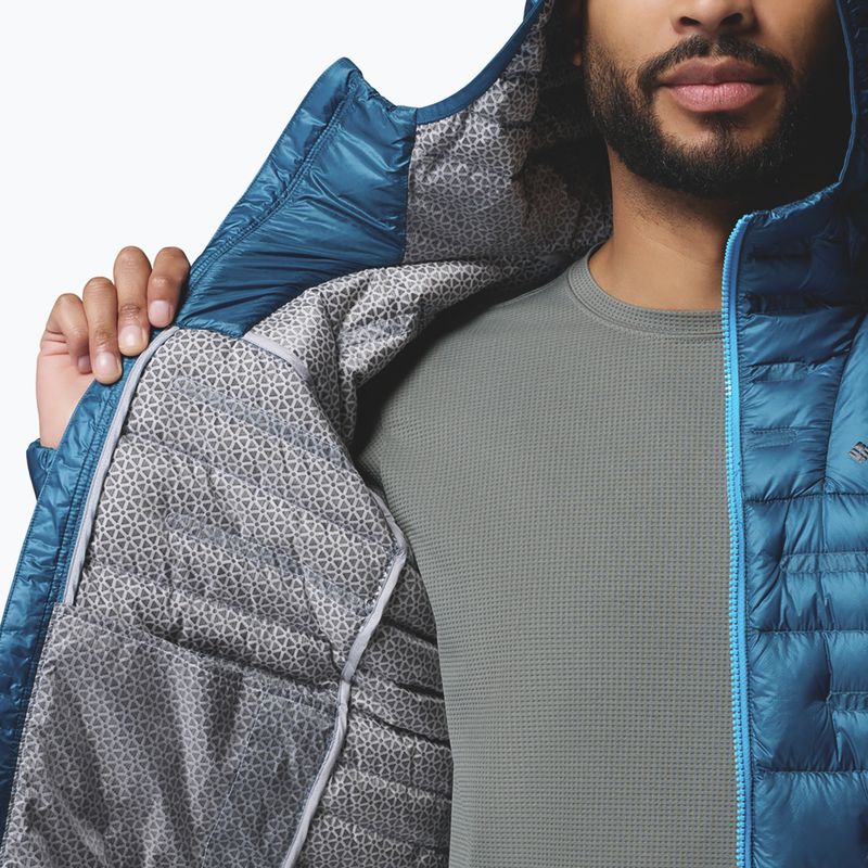 Kurtka puchowa męska Columbia Endevour Mountain Down Hooded phoenix blue 9