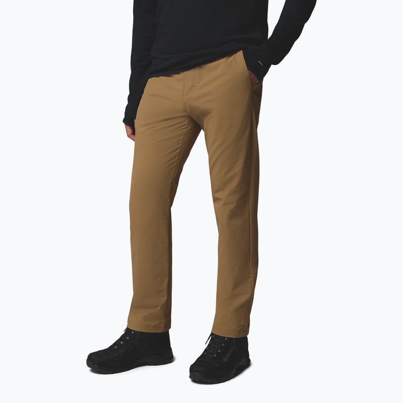Spodnie wspinaczkowe męskie Columbia ROC Tech Warm Chino delta 4