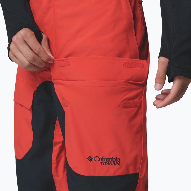 Spodnie snowboardowe męskie Columbia Winter District super sonic/black 7