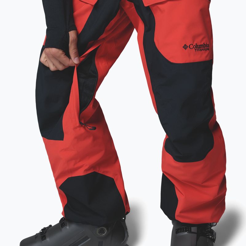 Spodnie snowboardowe męskie Columbia Winter District super sonic/black 11