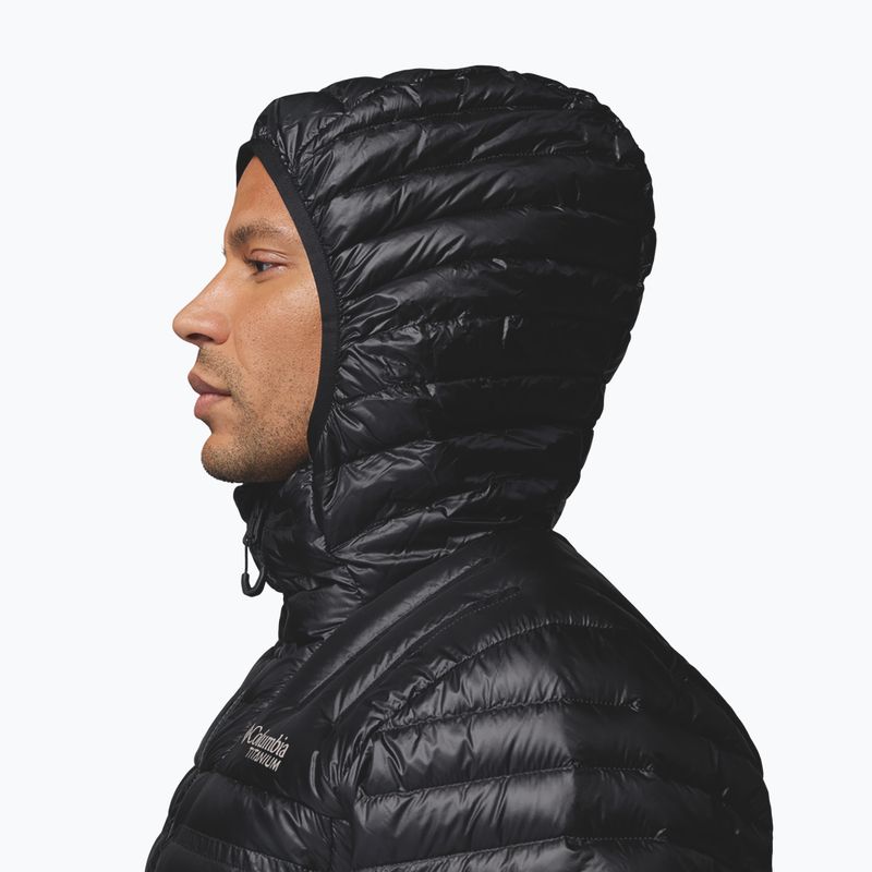 Kurtka puchowa męska Columbia Endevour Mountain Down Hooded black 8