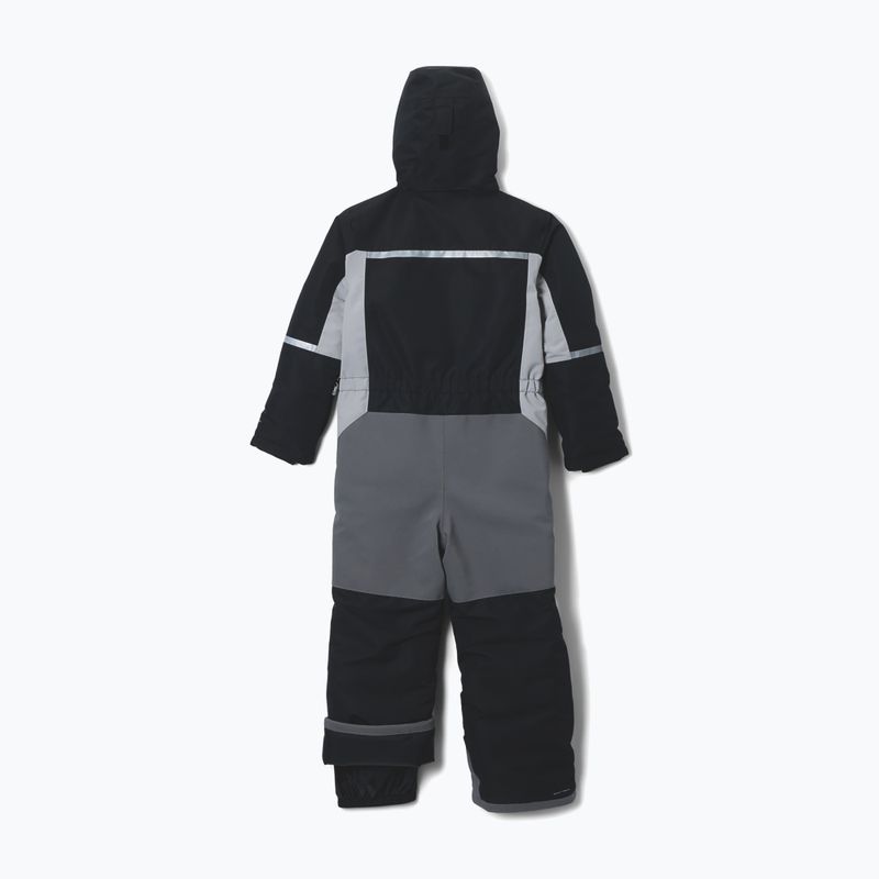 Kombinezon narciarski dziecięcy Columbia Buga IV SUIT black/city grey/columbia grey 2