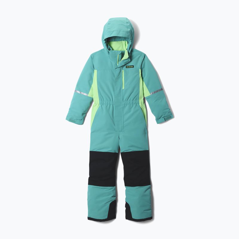 Kombinezon narciarski dziecięcy Columbia Buga IV SUIT teal/black