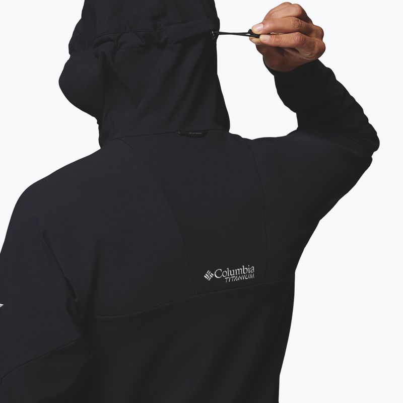 Kurtka softshell męska Columbia Tennen Mountain Hooded Softshell black 8