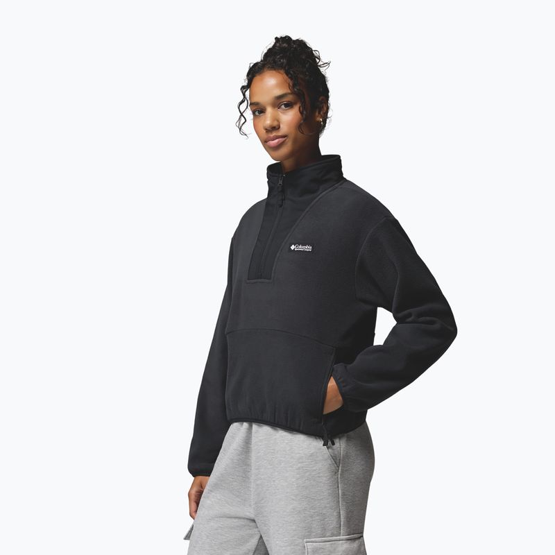 Bluza polarowa damska Columbia Sequoia Grove II Half Zip Fleece Black 4