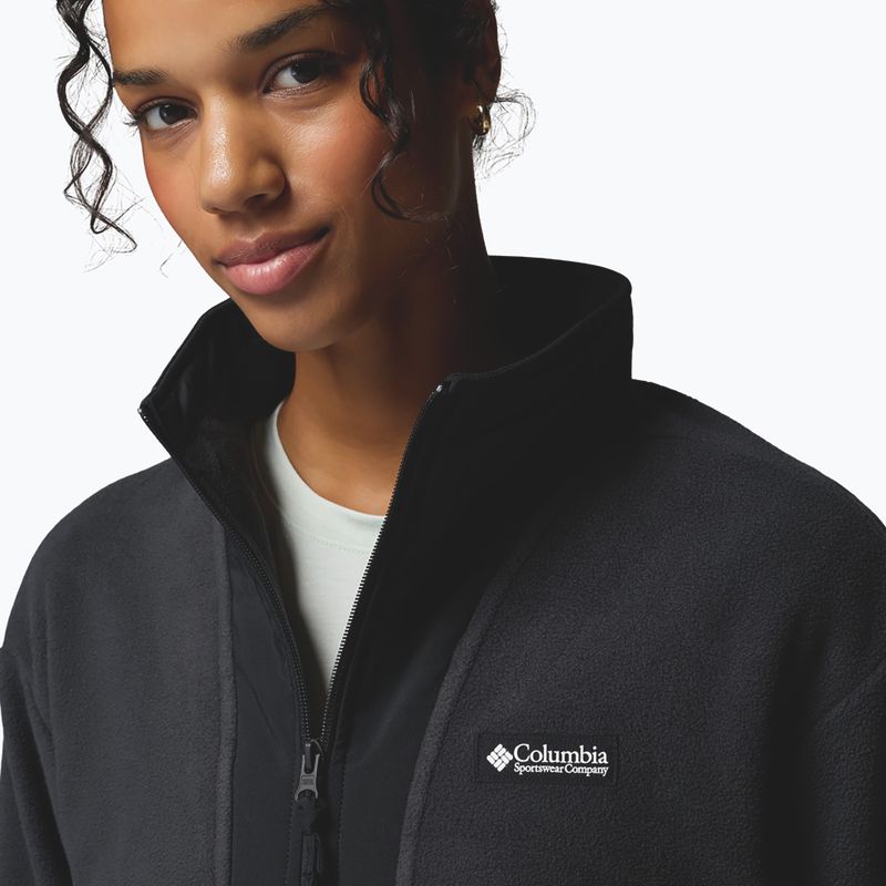 Bluza polarowa damska Columbia Sequoia Grove II Half Zip Fleece Black 5