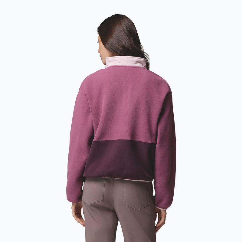 Bluza polarowa damska Columbia Sequoia Grove II Half Zip Fleece Antique Mauve/Moonvista/Mineral Pink 3