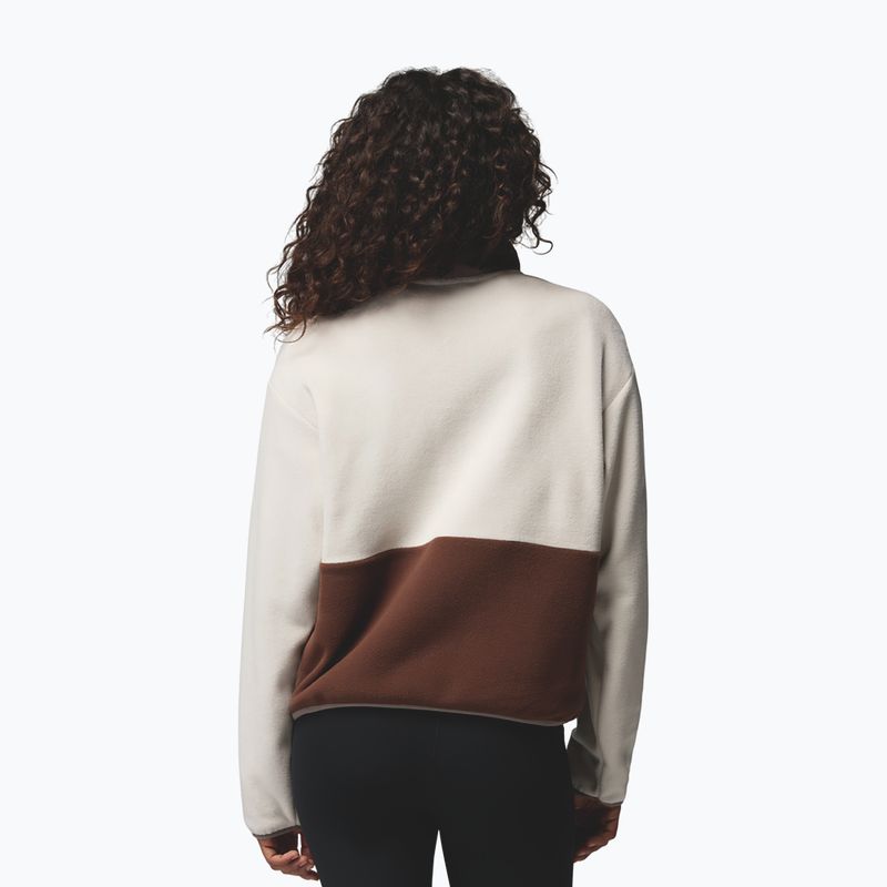 Bluza polarowa damska Columbia Sequoia Grove II Half Zip Fleece dark stone/tobacco/iron 3